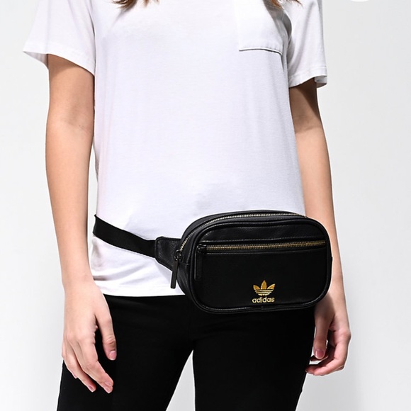 adidas belt bag leather